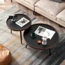 Table Basse Gigogne Rustique