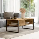 Table Centrale Style Industriel "AXEL"