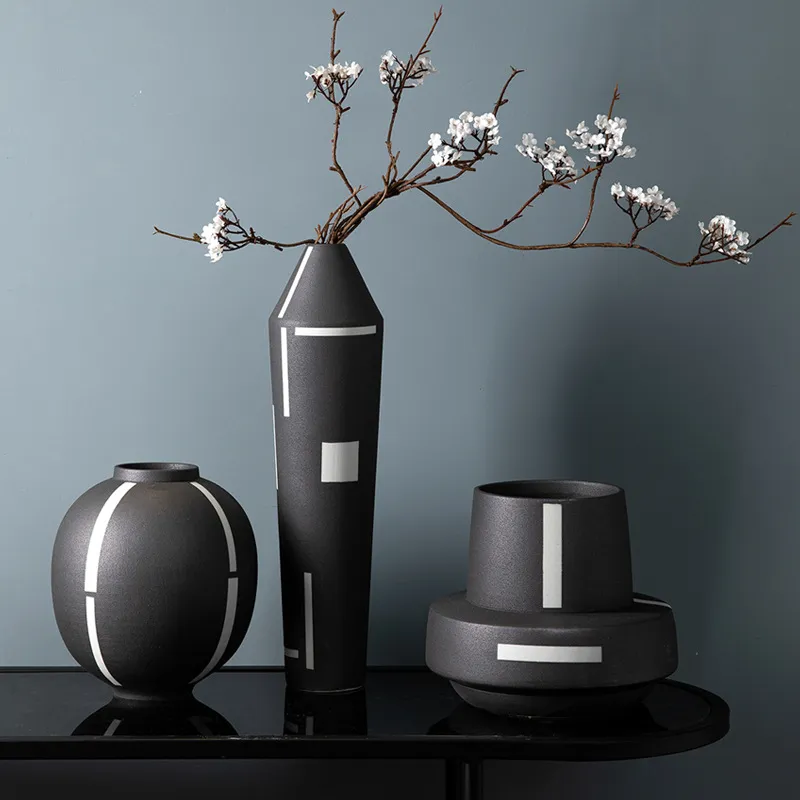 [UCV106] Trio De Vases Art Déco Minimaliste