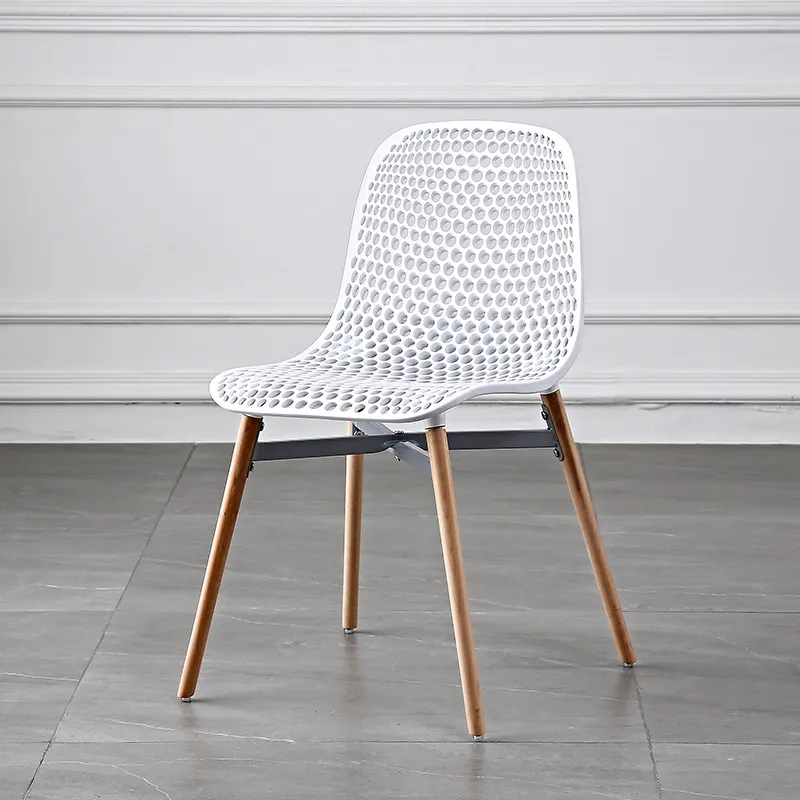 [UCC017B] Chaise "AMANDA" (Blanc)