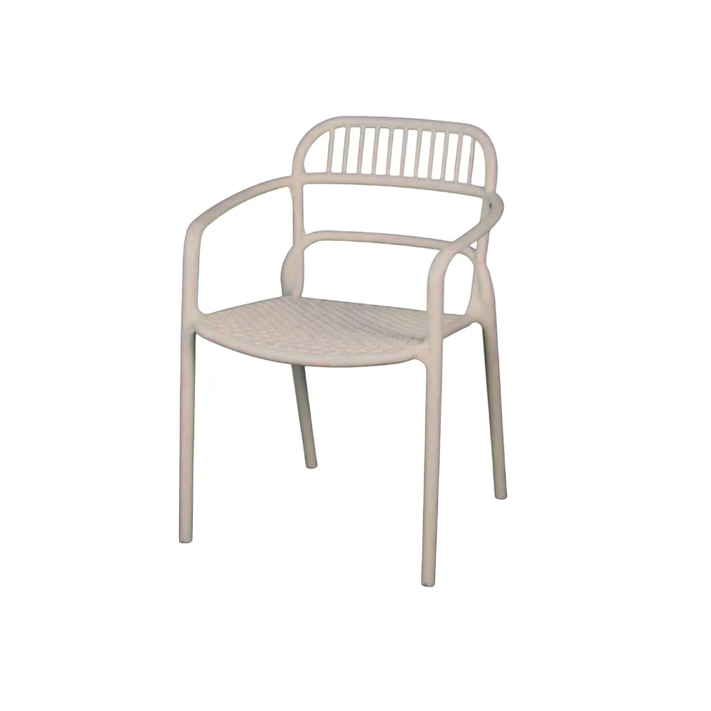 [UCC048BE] Chaise De Jardin "JADE" (Beige)