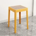 Tabouret En Faux Cannage