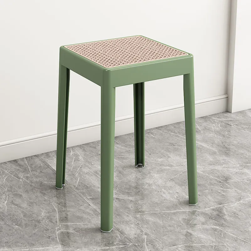 Tabouret En Faux Cannage