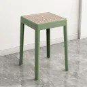 Tabouret En Faux Cannage