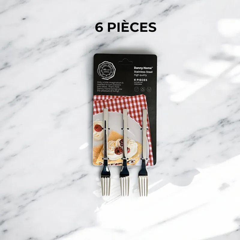 Ensemble De Couverts Classique En Acier Inoxydable