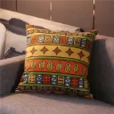 Coussin Coton Motif