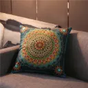 Coussin Coton Motif