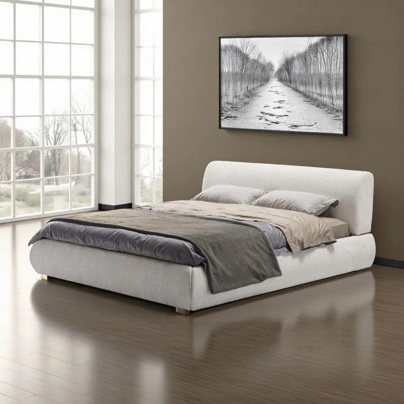 [UCLT006B] Lit 3 Places De Luxe "VIENNA" (Blanc)