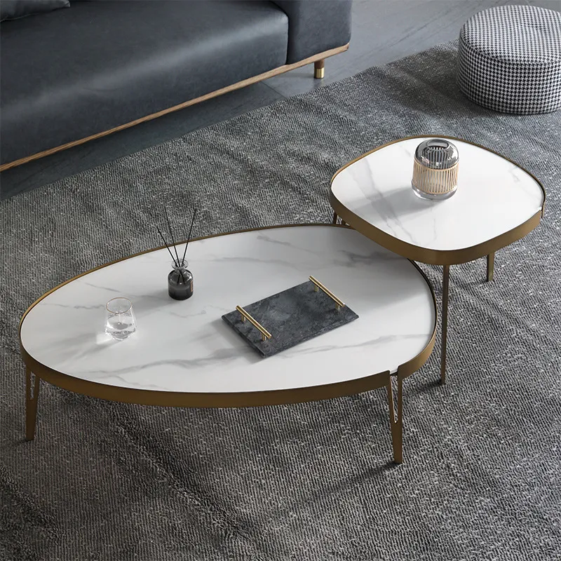 [UCTC042B] Duo De Tables Modernes (Blanc)