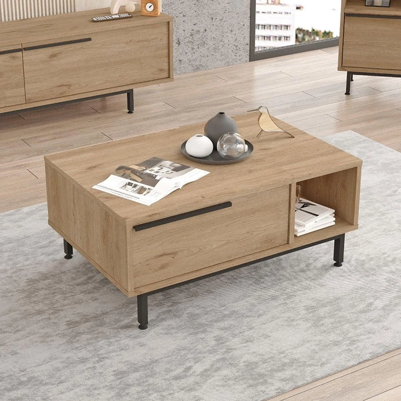 [UCTC045BL] Table Centrale "JOHAN" (Blanc)