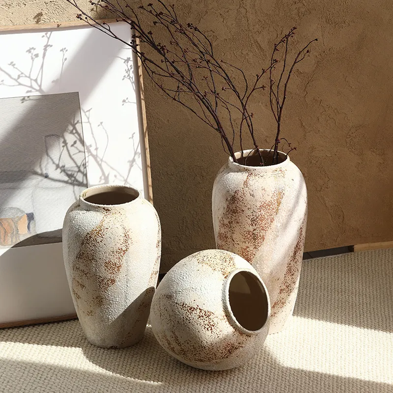 Vase En Céramique Design Wabi-Sabi