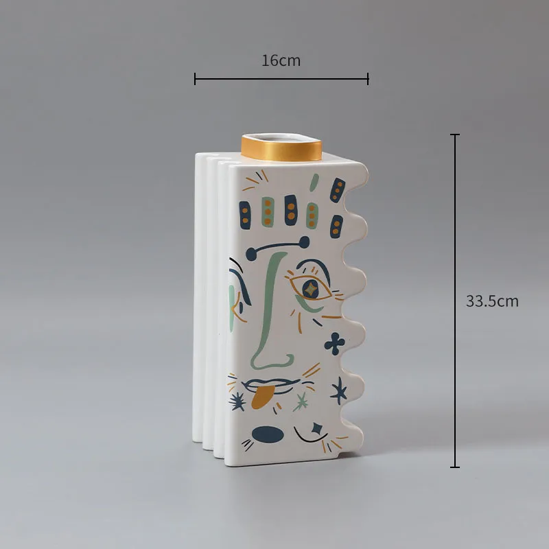 [UCV067A] Vases Art Abstrait (A)