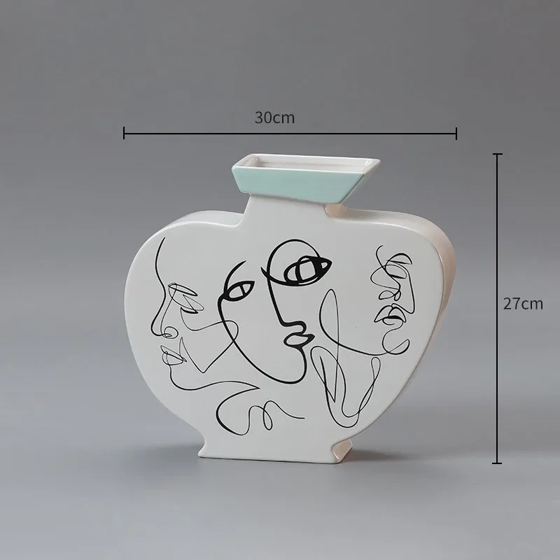 [UCV066A] Vases Line Art (A)