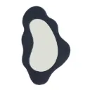 Miroir Mural Moderne En Tissu Bouclé