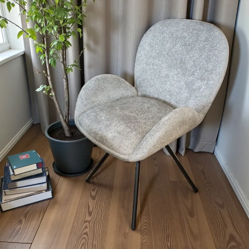 [UCC007B] Chaise Moderne "CINDY" (Beige)