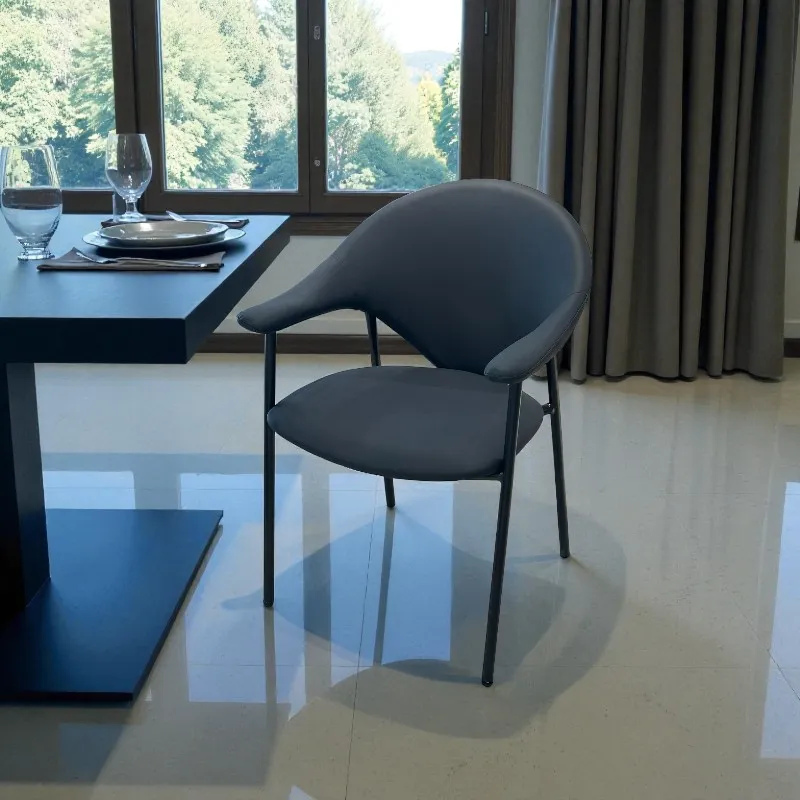 [UCC003B] Chaise Moderne "CLARA" (Beige)