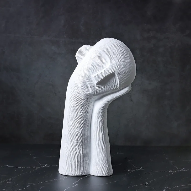 [UCD005B] Sculpture Abstraite (Blanc)