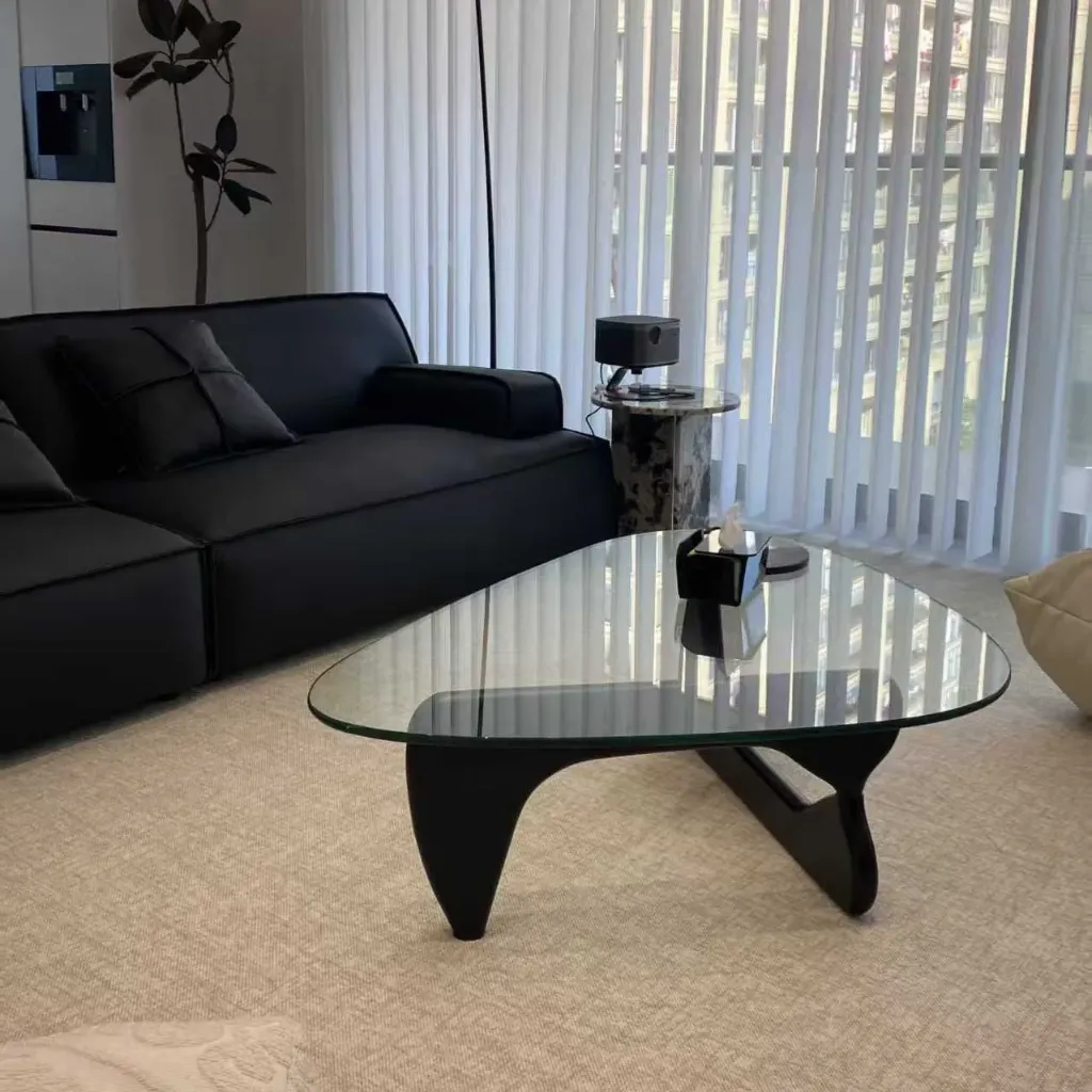 [UCTC023BC] Table Basse Réplique "Noguchi" (Bois Clair)