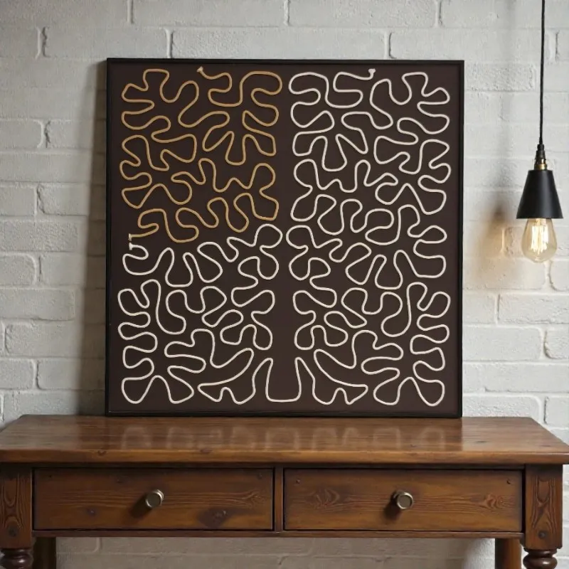 [UCTB012A] Tableaux Labyrinthe Abstrait (A)