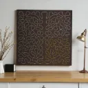 Tableaux Labyrinthe Abstrait