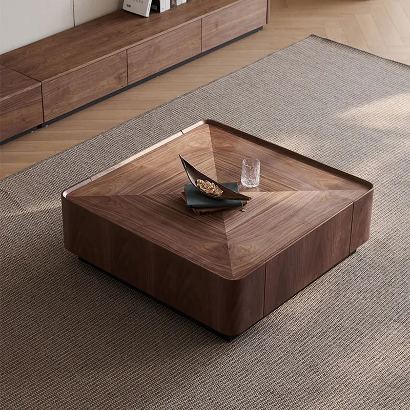 [UCTC006] Table Basse Moderne En Bois