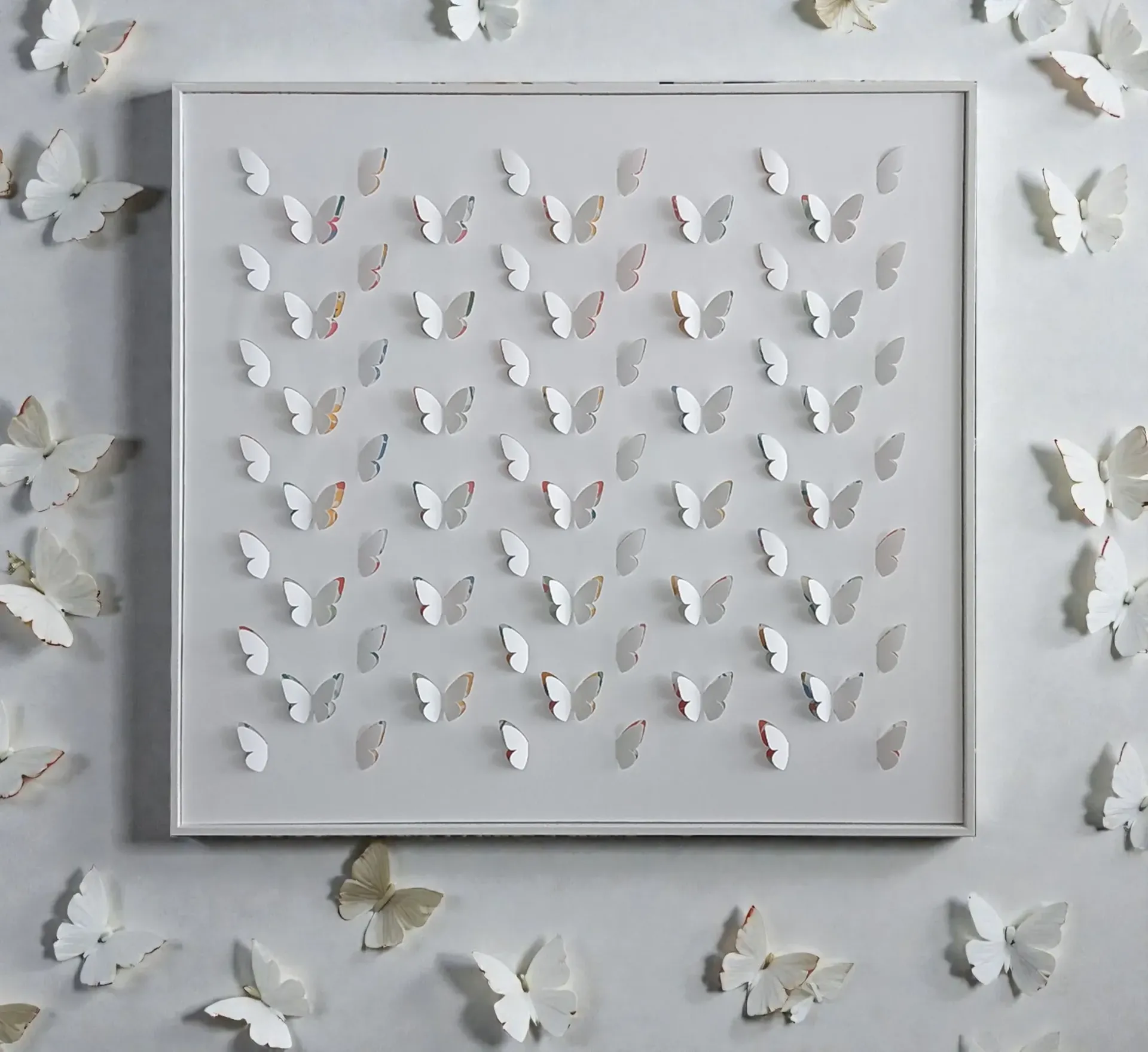 Tableau Papillons 3D