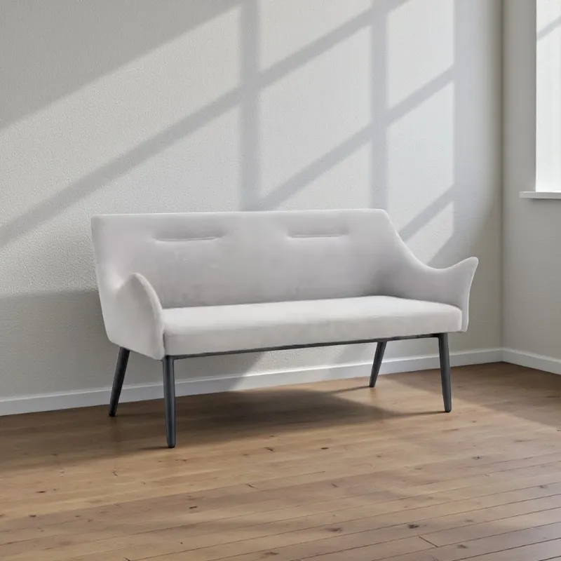 [UCS001B] Banquette 2 Places 140cm (Beige)