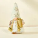 Gnome Lumineux Blanc/Doré