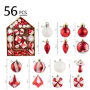 Lot de 52-56 Ornements de Sapin