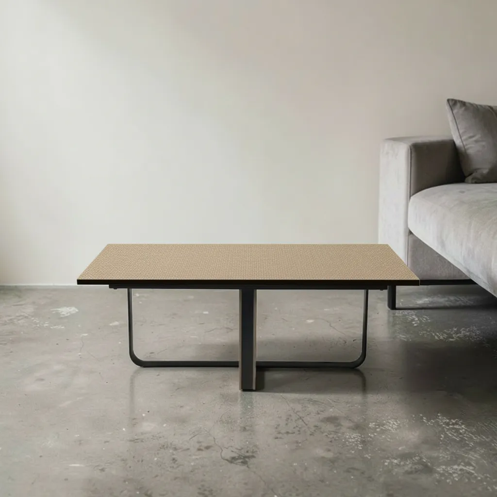 Table Centrale Style Industriel