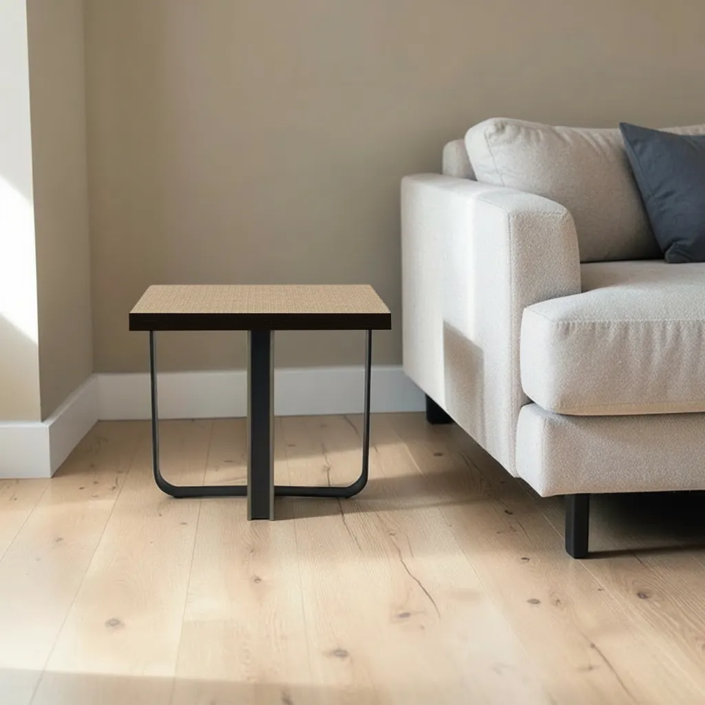 Table d'Appoint Style Industriel