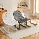 Fauteuil À Bascule En Plastique