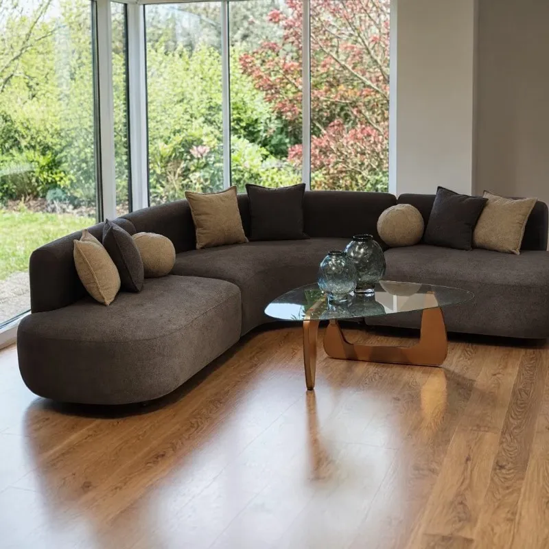 Canapé d'Angle Arrondi "NAPOLI"