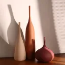 Vases Bouteilles Texturées