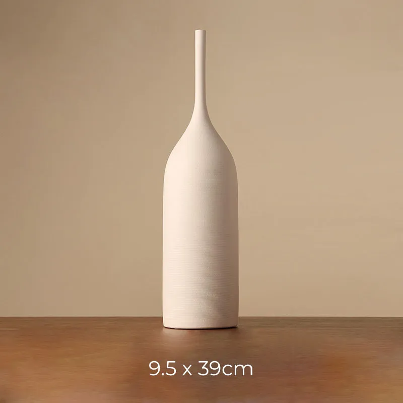 Vases Bouteilles Texturées