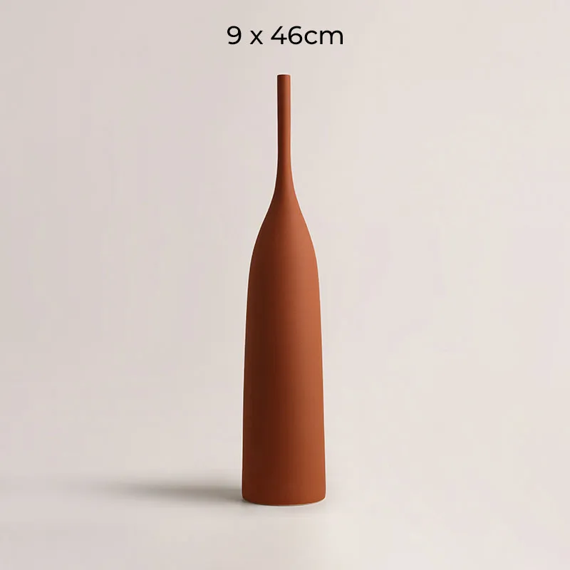 Vases Bouteilles Texturées