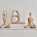 Figurines Yoga Minimalistes