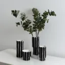 Vase Blanc & Noir