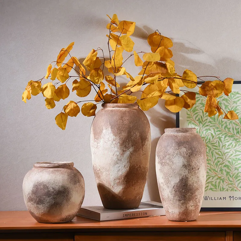 Vase En Céramique Sablé