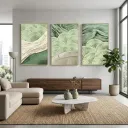 Tableau Feuillage Vert