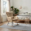 Fauteuil À Bascule Scandinave
