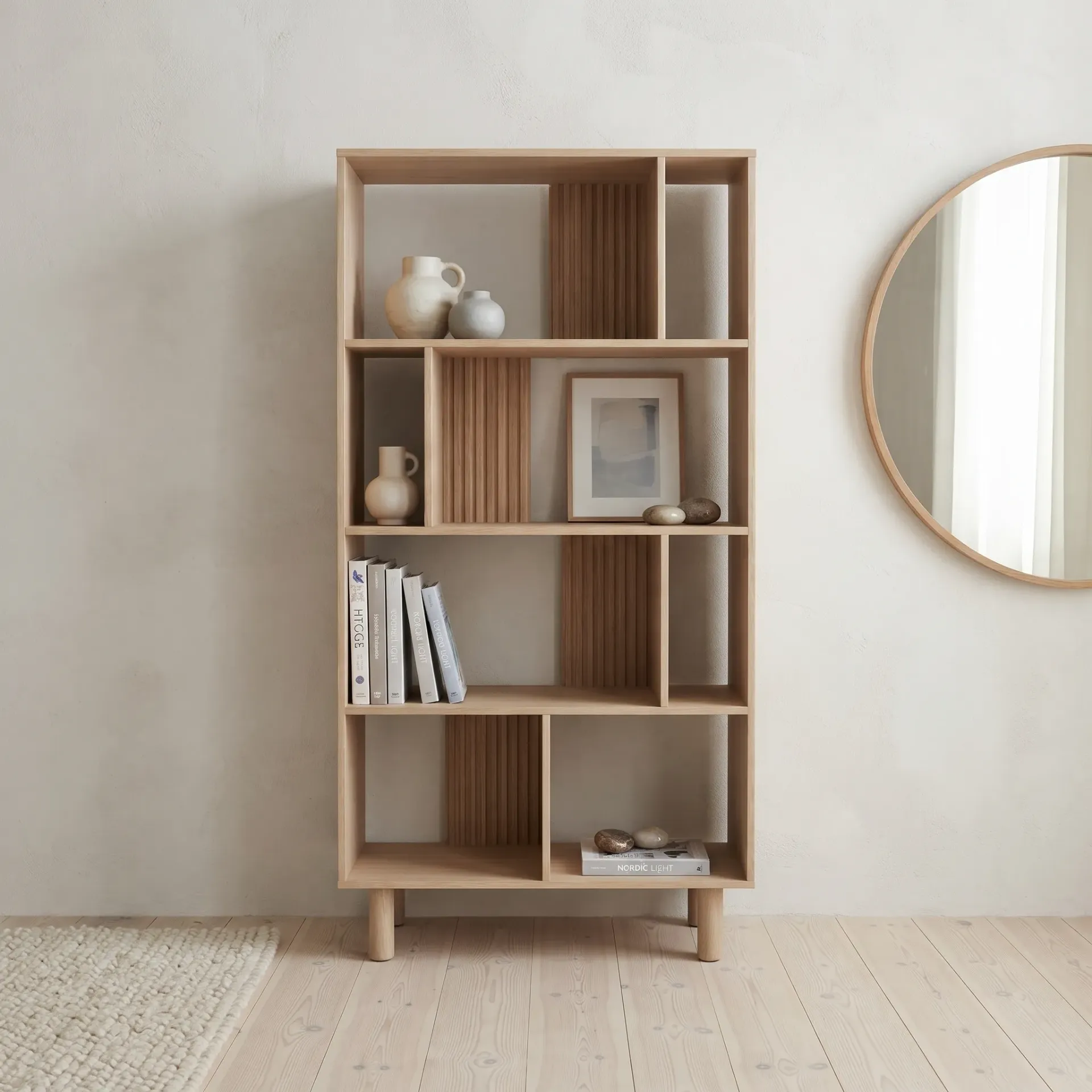 [UCE006] Bibliothèque Style Scandinave "