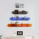 Étagère Murale Arrondie En Plexiglas