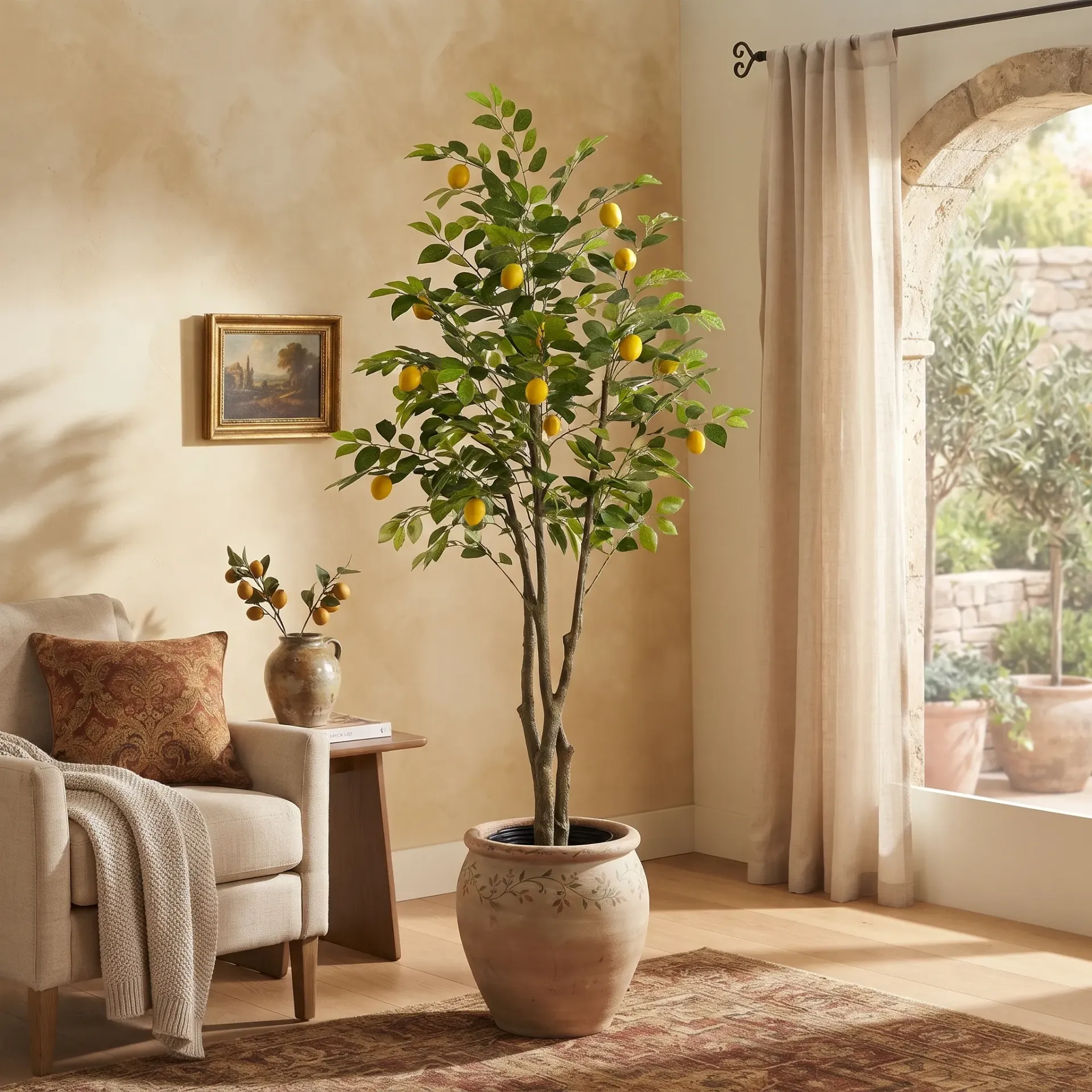 Arbre Citronnier Artificiel