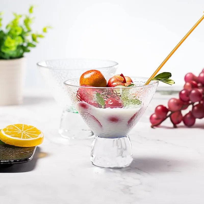 [6919880301074] Bol À Dessert En Verre (Lot De 3)