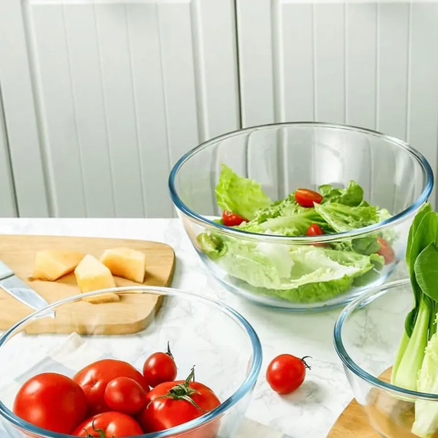 [6919660251469] Bol À Salade En Verre 2.7L