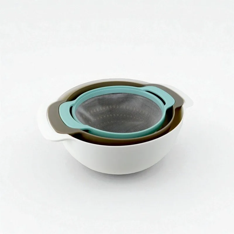 [6900202201509] Ensemble Bol À Mesurer Et Passoires