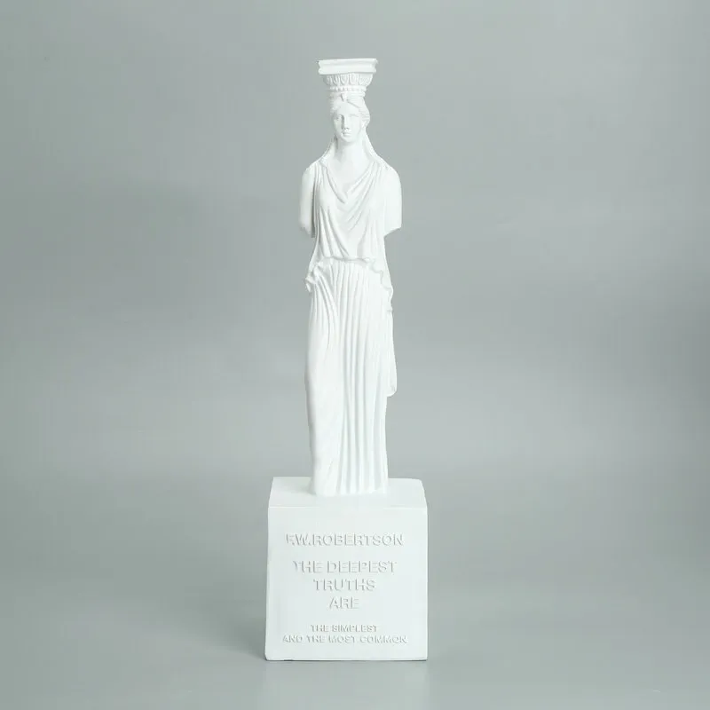 [UCD132] Statue Grecque Caryatid